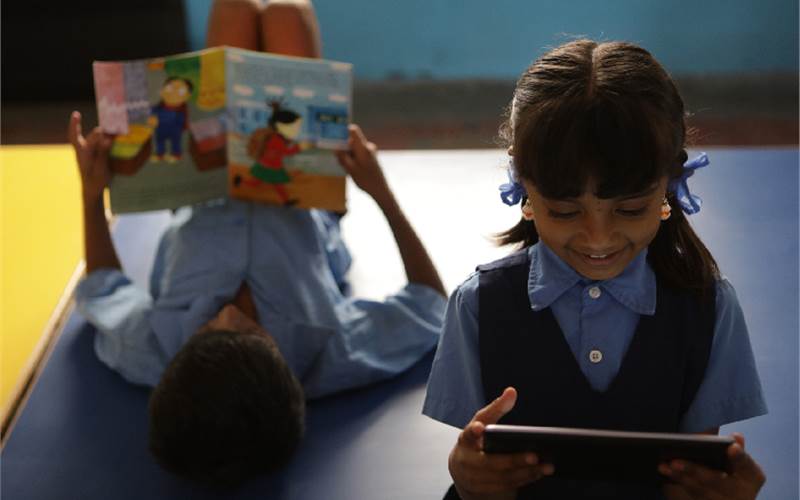 StoryWeaver’s repository of over 38,000 books to promote reading literacy