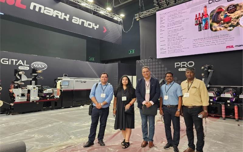 Mark Andy highlights hybrid presses, combining digital and flexo on one platform, helping converters manage variable data, short runs and quality output