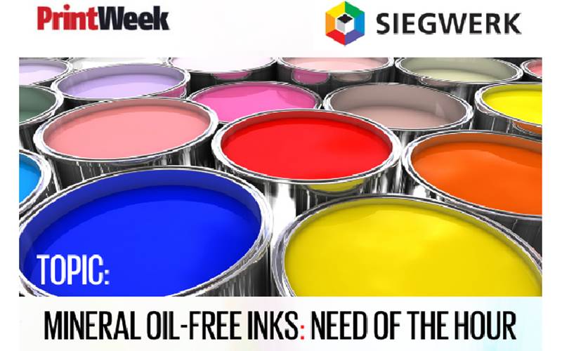 Siegwerk’s webinar today on mineral oil-free, a need of the hour