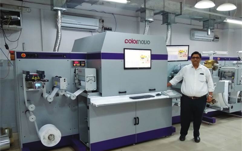 Made in India: Jetsci Colornovo UV inkjet label press