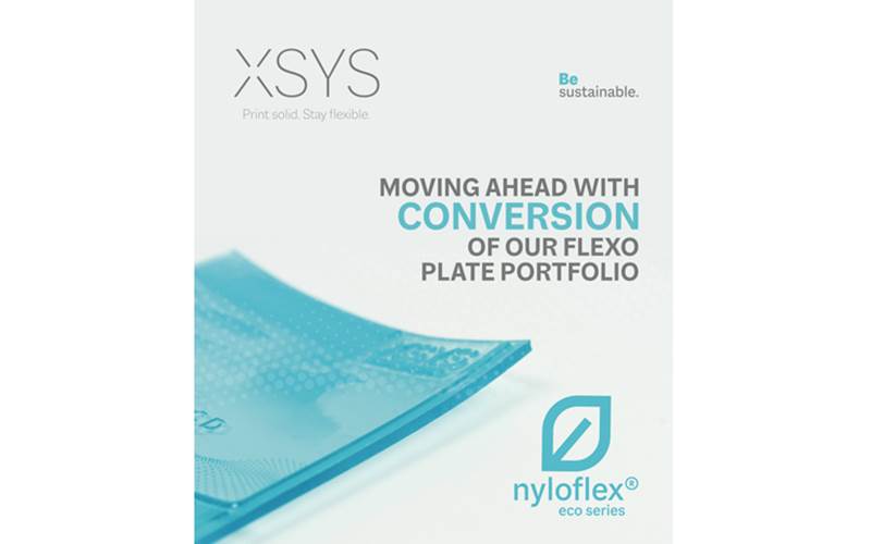 XSYS shifts from flexo plate portfolio to Nyloflex eco series