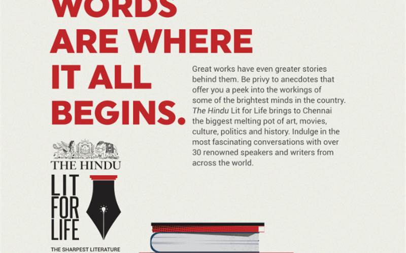 The Hindu Group’s Lit for Life to be held on 24, 25 February