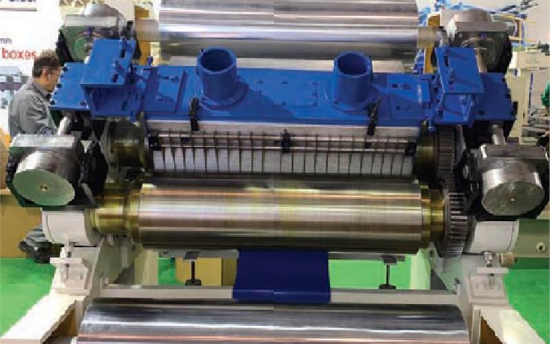 Made in India: High speed fingerless single facer paper corrugation machine