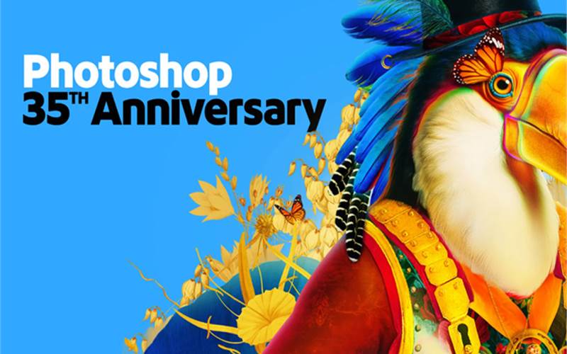 Adobe Photoshop celebrates 35 years of creativity
