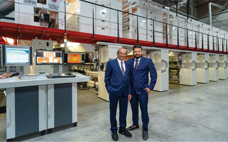 The company has spent Rs 120-crore to set up a greenfield project. The cornerstone of the factory is the India’s first W&H Heliostar II gravure press