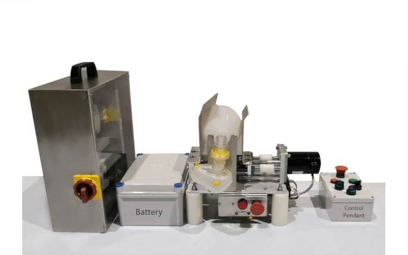 Clearpack, PARC develop low-cost ventilator