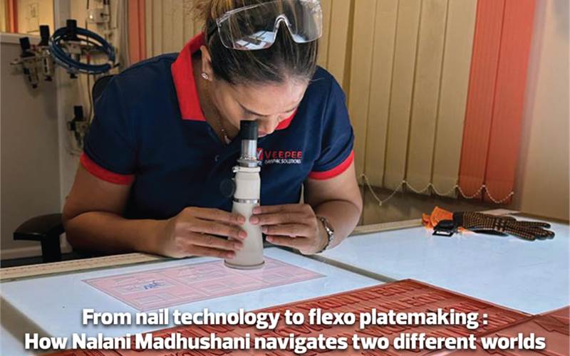 From nail technology to flexo platemaking: How Nalani Madhushani navigates two different worlds  - The Noel DCunha Sunday Column
