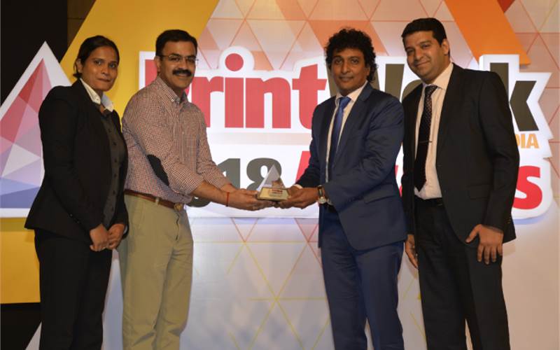 PrintWeek India Awards 2018: Veepee Graphic Solutions is Pre-Press Company of the Year