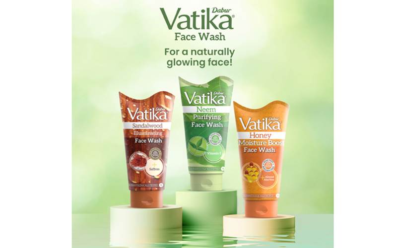 Dabur Vatika forays into face wash category