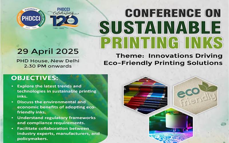 PHDCCI, BIS and IIP to host conference on sustainable printing inks