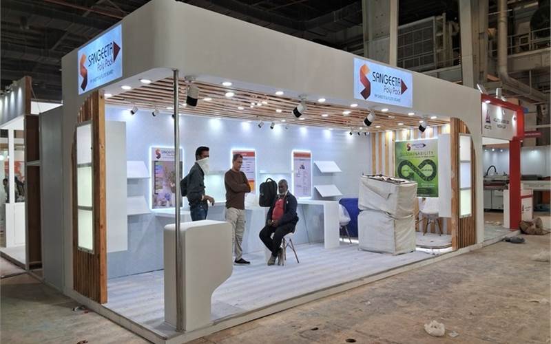 The Sangeeta Poly Pack stall