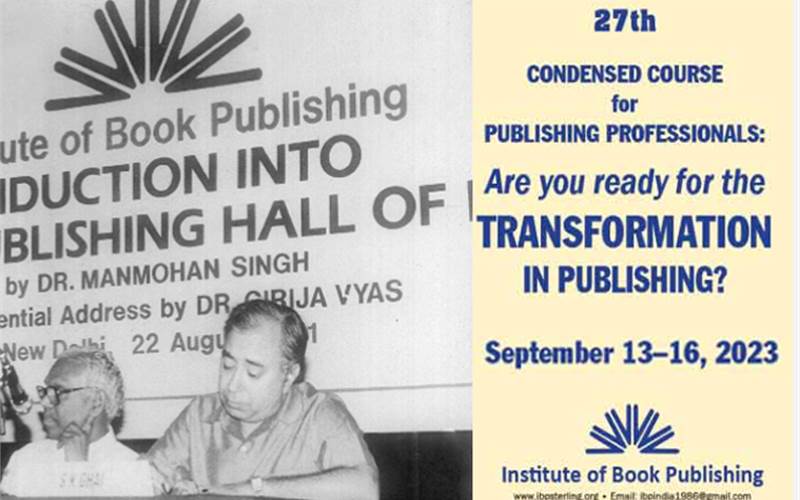 Course for publishing professionals on 13-16 September