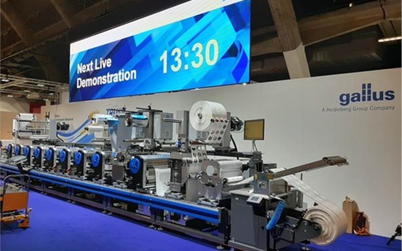 Gallus focused on digitisation of label production under the motto –Powered by your trust