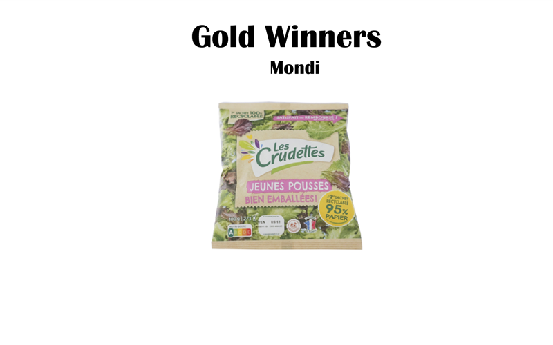 Mondi’s recyclable functional barrier paper protects Les Crudettes salad range