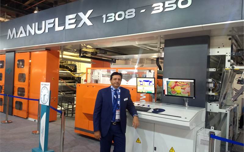 Indiaplast 2019: Manugraph showcases Manuflex flexo machine
