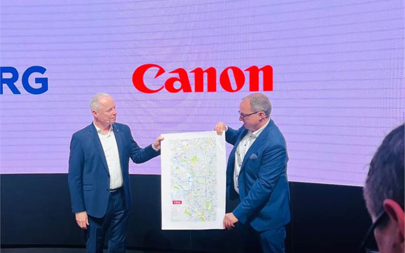 Drupa 2024: Canon, Heidelberg announce global cooperation in sheetfed inkjet printing