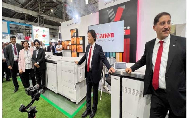 Pamex 2023: Canon revitalises ImagePress with V Series presses
