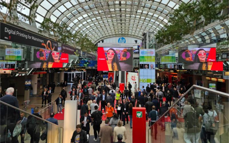 Drupa 2024: 1,643 exhibitors from 52 nations; 170,000 trade visitors