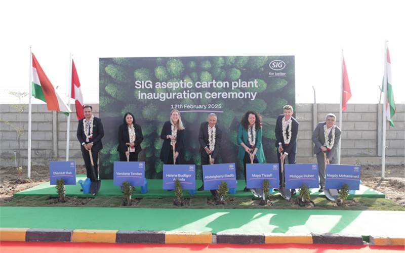 SIG opens its first aseptic carton plant in India