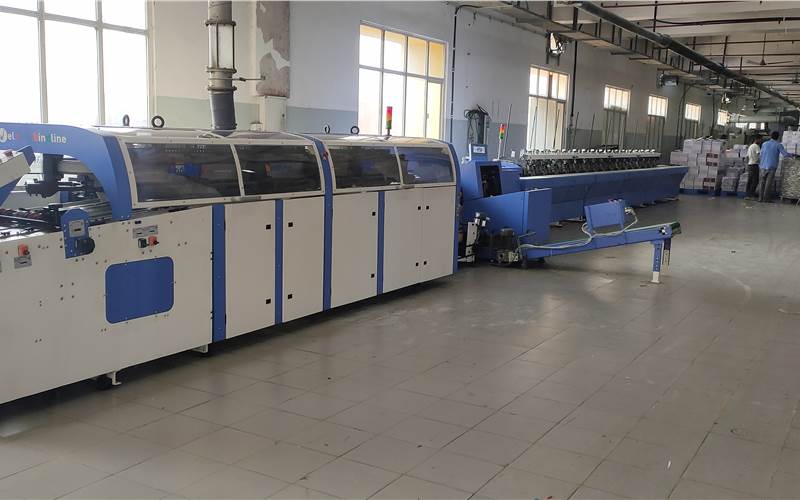 After a gruelling 20 hours, the machine alignment is completed and is now ready for commissioning
