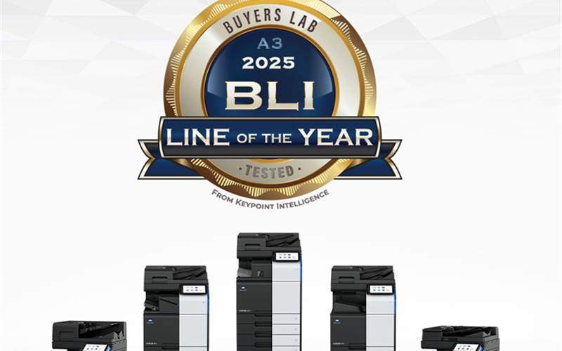 Bizhub 1i Series MFPs receive A3 Line of the Year Award