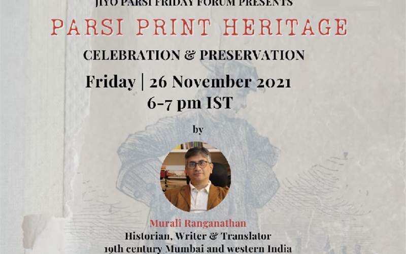 Murali Ranganathan to talk about Parsi print heritage
