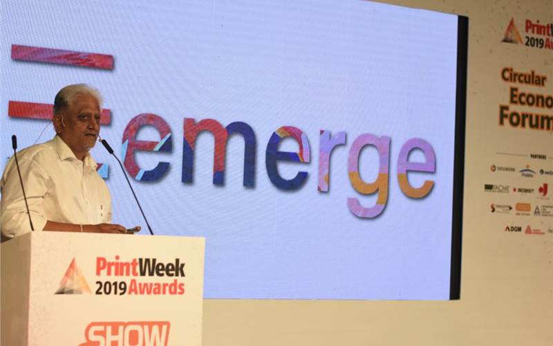 Eemerge is a patented technology for the display of art, or as Vinay Mehta of Eemerge assets, art of display, which combines printing and corrugation to create something unique