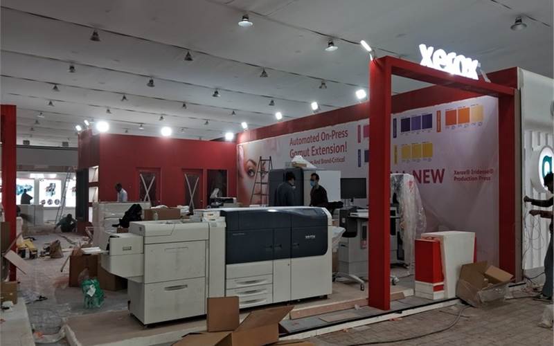 The Xerox stall