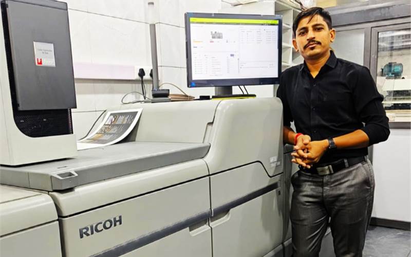 Ricoh powers sticker printing at Print House