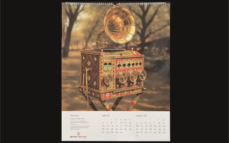 Arihant pushes the boundaries of print with calendar