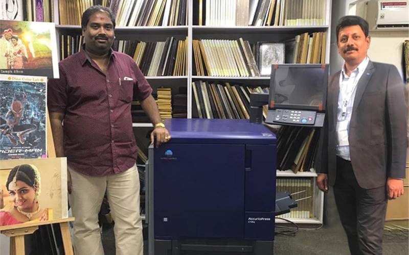 Dina Color Lab installs High Chroma Digital Press from Konica Minolta
