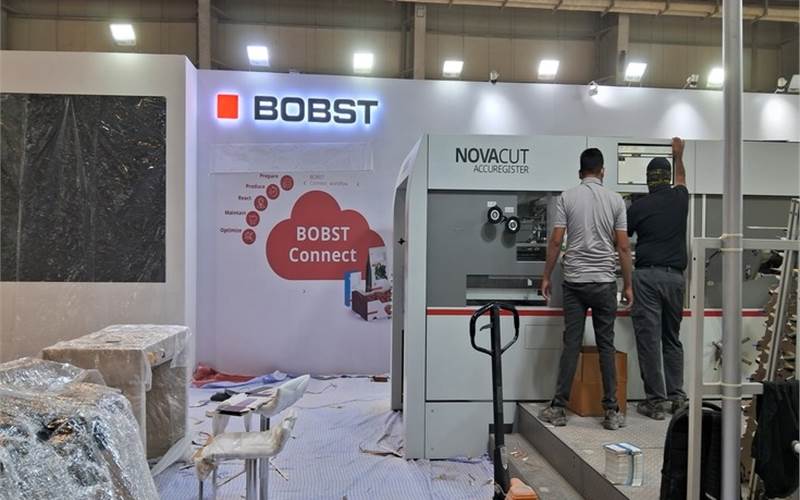 Bobst will exhibit its Novacut die-cutter