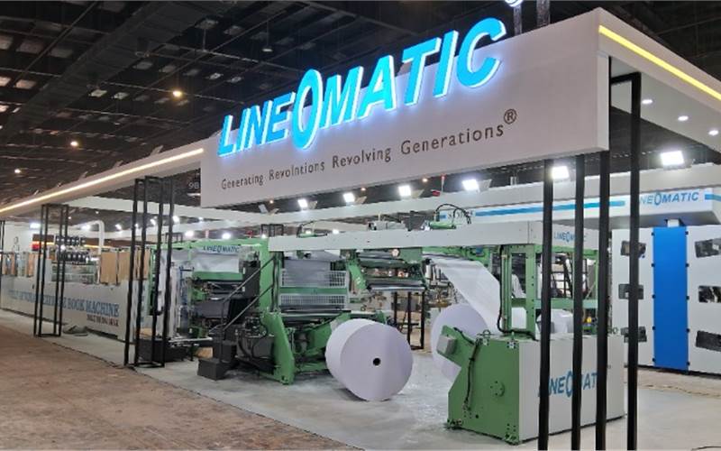 The Line-O-Matic stall