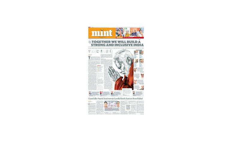 Mint wins Wan-Ifra best Newspaper Front Page Design Awards