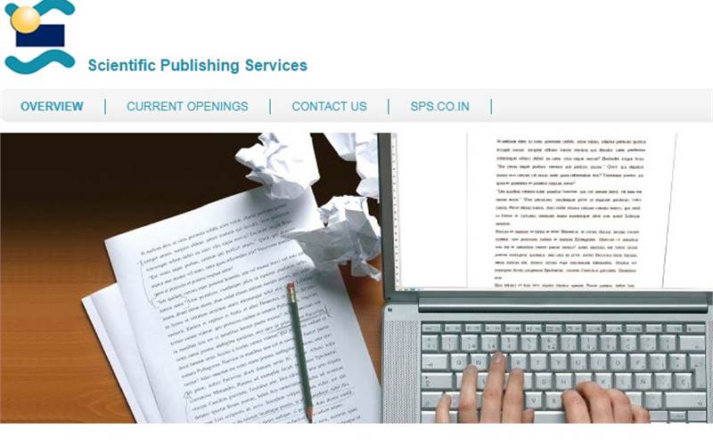 ePublishing firm SPS in talks for sale: Report