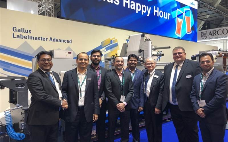 Labelexpo Europe 2019: Gallus announces the sale of Labelmaster 440 to Huhtamaki PPL