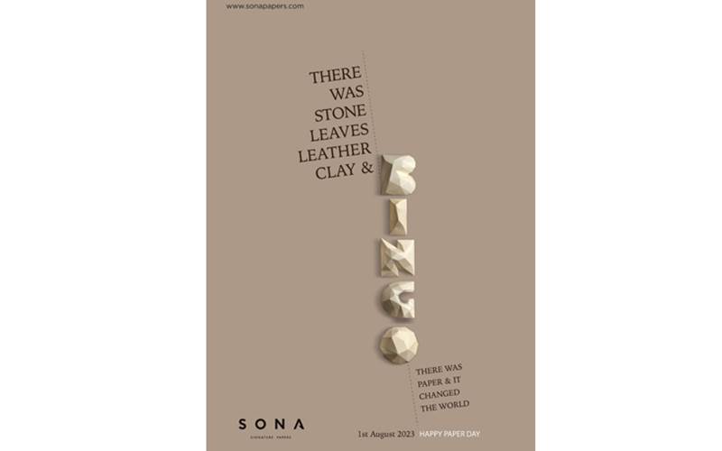 Paper Day: Sona poised to cater to the demands for sustainable, recycled paper