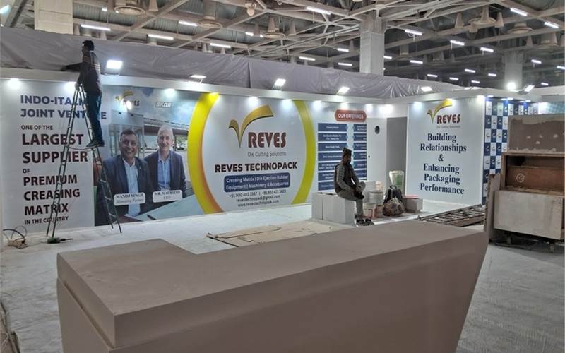 The Reves Technopack stall