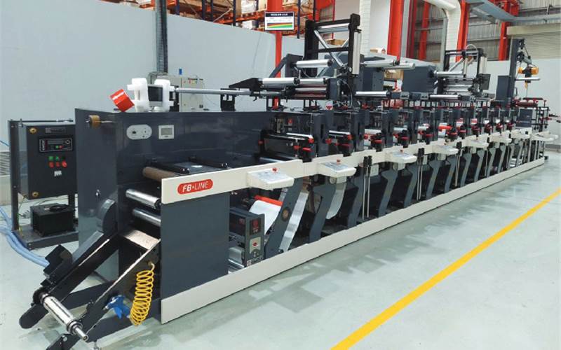 Me & My: Nilpeter narrow web flexo printing press