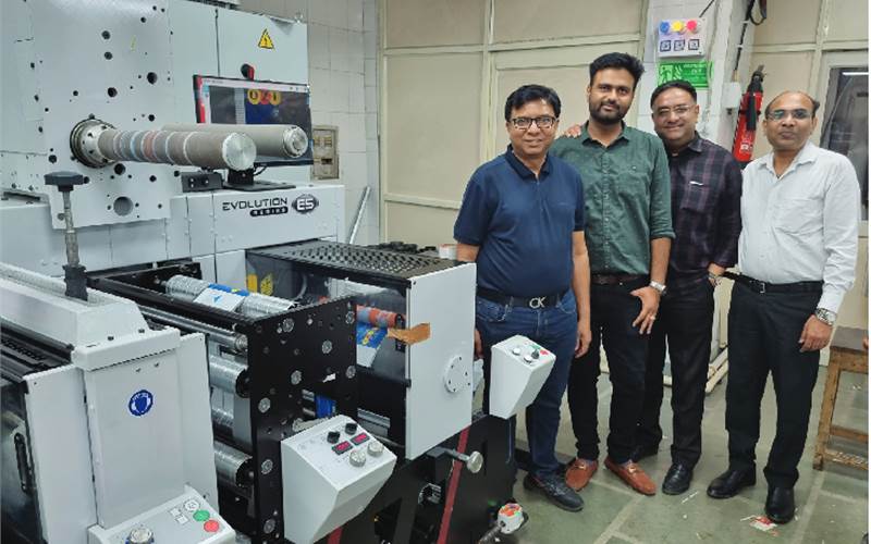 Me & My: Mark Andy E5 narrow-web flexo press