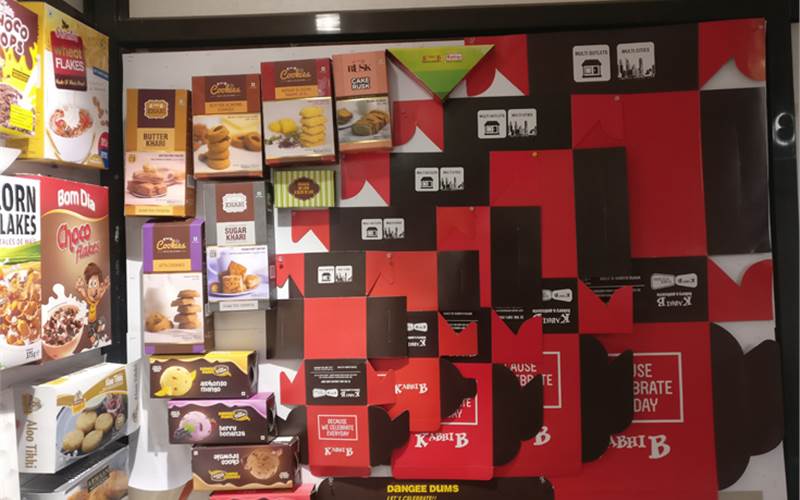 A collection of flexible packaging jobs at Krishna Creations’ office