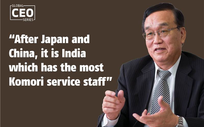 “After Japan and China, it is India which has the most Komori service staff” - The Noel D'Cunha Sunday Column