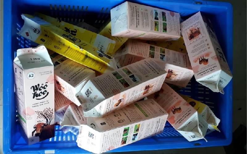 Woohoo Doodh’s gable top cartons approach enables sustainability