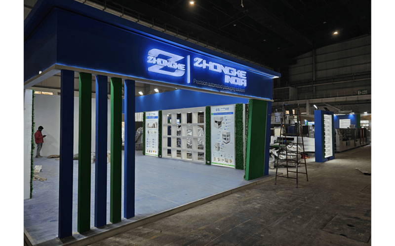 The Zhongke India stall