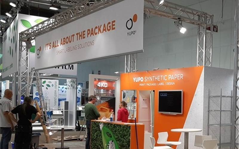 Yupo displayed in-mould label materials, label papers, pressure-sensitive films & security materials