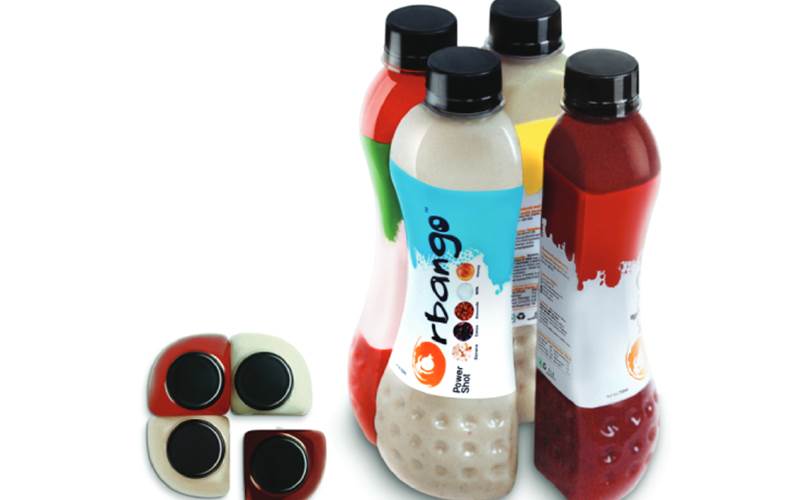 Orbango’s edgy bottle