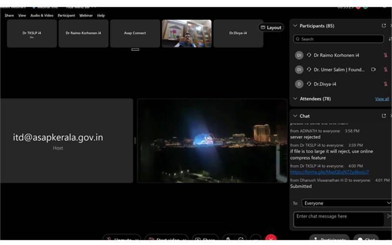 Online Printed Intelligence workshop held