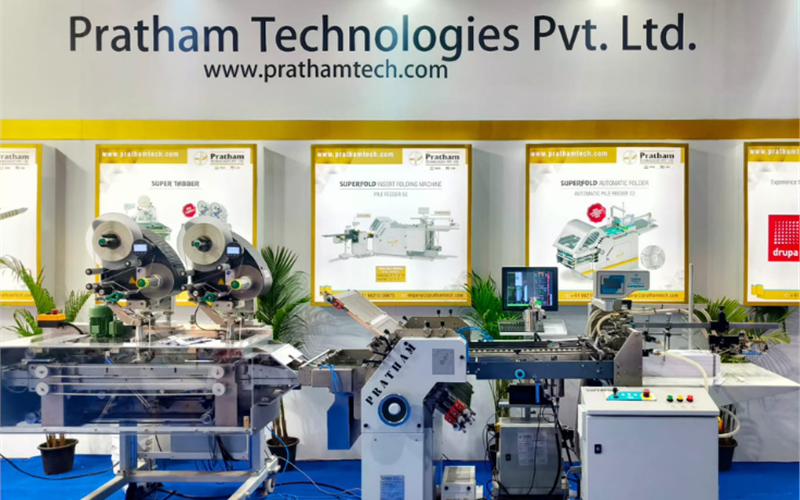 Pamex 2024: Pratham displays outsert folder