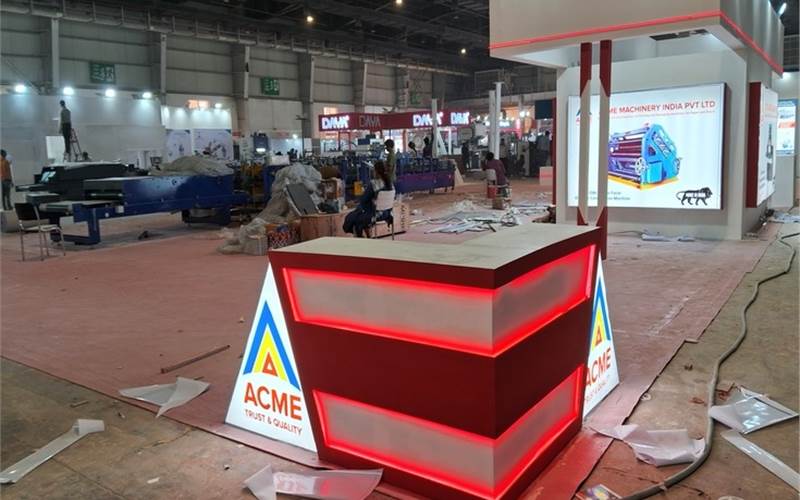 The Acme Rolltech stall