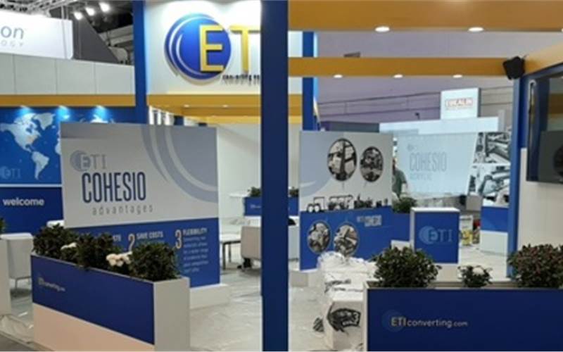 The Cohesio and Labeline machine enable label printers to convert any face stock (pre-printed or not) into pressure sensitive material